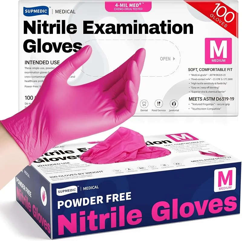 Alder Nitrile. 100 Ct, Nitrile, Powder-free