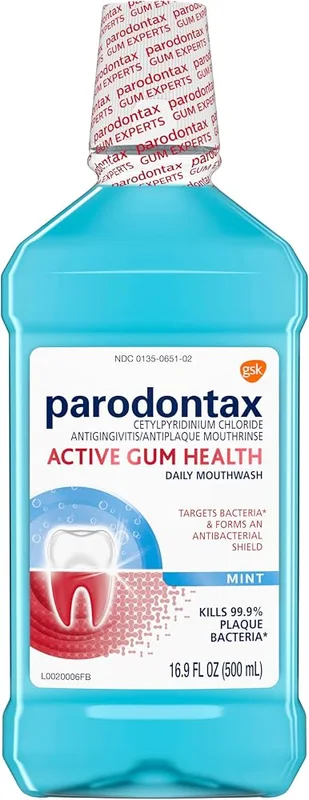 Gumline Mint Rinse. 16.9 fl oz, Mint, Antigingivitis