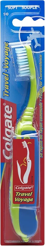 Jetty Fold Brush. Soft, Folding cover, Travel