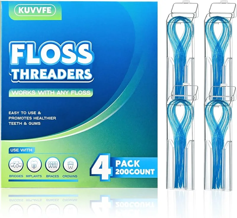 Poplar Threader. 200 Count, Floss