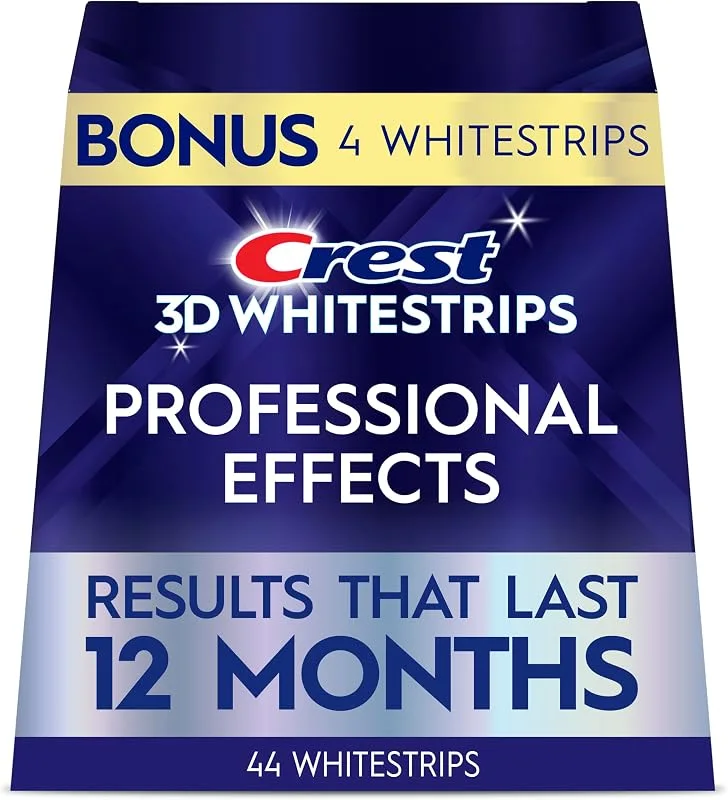 Reefwhite Whitening Strips. 14-day schedule, No trays, Strength printed on the box