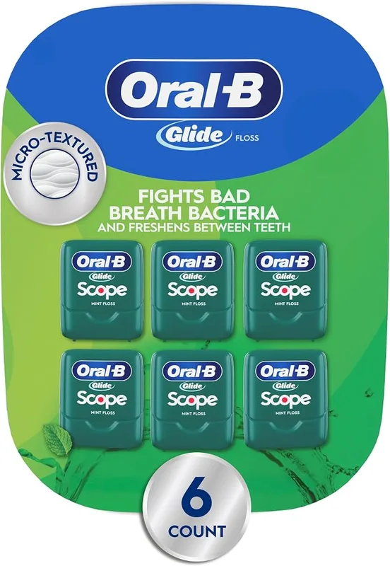 Scope Mint Floss. 6 pack, Mint, 40 m