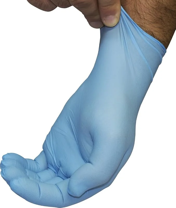 Small Nitrile Exam Gloves. Box of 100, Powder-free nitrile, Small