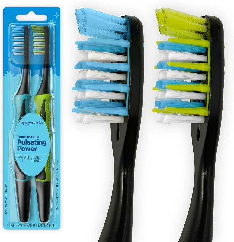 Softshore Manual Brush. Soft bristles, 2-count, Manual