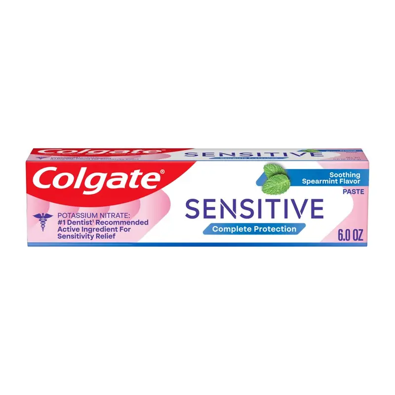 Colgate Sensitive Complete Protection Toothpaste for Sensitive Teeth, Spearmint, 6 oz. 6 oz, Walmart listing